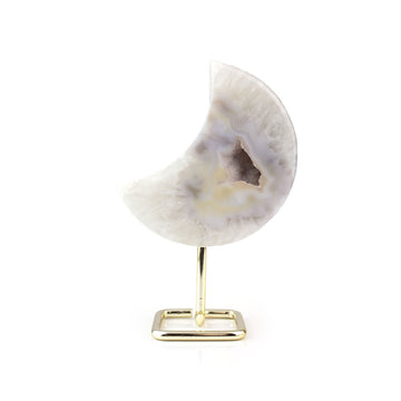 Druzy Agate Moon